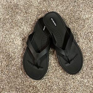 Black Flip Flops Okabashi